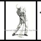 BEN HOGAN THREE DRAWINGS PRINTS PGA PROFESSIONAL GOLFER AUGUSTA MASTERS THE HAWK