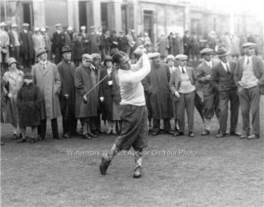 RARE BOBBY JONES ST ANDREWS HARRY VARDON PHOTO CHAMPION U.S.OPEN AUGUSTA MASTERS