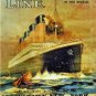 RMS Titanic White Star Line Poster 1911 Historic Photo
