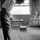 Ben Hogan putting in hotel room with wife fantastic