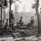 Atlanta Georgia Yankees Union Soldiers Southern Confederates Civil War Photo