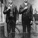 Jesse James and Brother Frank Bank Robbers Photo