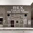 African American Racial History Segregated Colored Movie Theater Wall Photo