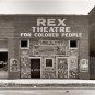 African American Racial History Segregated Colored Movie Theater Wall Photo