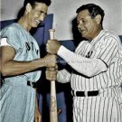 Ted Williams Boston Red Sox Babe Ruth New York Yankees MLB Baseball Color Photo