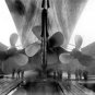 RMS Titanic Propellers 1911 with workers Amazing Photo