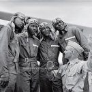 U S ARMY AIR CORP TUSKEGEE AIRMEN AFRICAN AMERICAN SEGREGATED MILITARY PHOTO1942