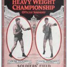 Fighters Jack Dempsey Gene Tunney Heavyweight Boxing Legends Greats Poster Photo