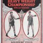 Fighters Jack Dempsey Gene Tunney Heavyweight Boxing Legends Greats Poster Photo