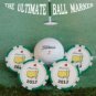 THE MASTERS 2012 POKER CHIP GOLF BALL MARKER 4 PIECE COLLECTABLE ACCESSORY GIFT