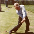 Moe Norman 1984 Golf Lesson Photo Explaining Position