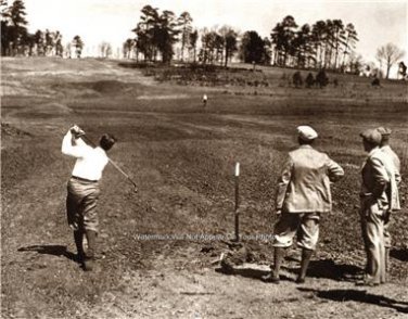 BOBBY JONES 1932 AUGUSTA NATIONAL GOLF COURSE BEING BUILT PHOTO MASTERS GEORGIA
