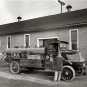 Vintage Texaco Star Gas Tanker Truck Mack Bulldog Havoline Oil Petroleum Photo