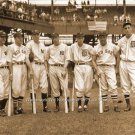 LOU GEHRIG & JOE DIMAGGIO BASEBALL PHOTO 1937