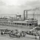 Ohio River Paddle Wheel Passenger Sternwheeler Steamboat Nautical Theme Photo