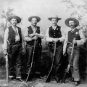 PHOTO POSSE OUTLAWS GUN FIGHTERS BANK ROBBERS TRAIN HOLD UPS BANDITS ARIZONA