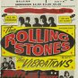 The Rolling Stones1965 English Rock Band Concert Color Poster Photo Mick Jagger