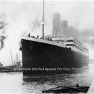 RMS TITANIC LEAVING PORT POSTER SIZE PHOTO 13 X 19 WHITE STAR SHIP LINE ICEBERG