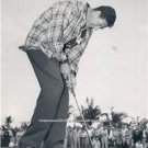 Ted Williams Playing Golf Photo Boston Red Sox Baseball Legend U S Marine Pilot