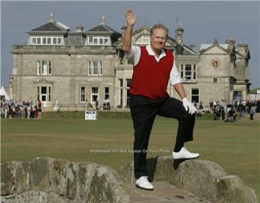 JACK NICKLAUS "THE GOLDEN BEAR" 2005 BRITISH OPEN PHOTO PGA GOLF PROFESSIONAL