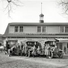Vintage Red Cross Emergency Ambulance Station Nurses Volunteers Circa 1919 Photo