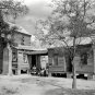 Vintage Early Black Americana African American Young Children Farm House Photo