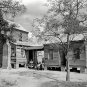 Vintage Early Black Americana African American Young Children Farm House Photo