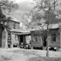Vintage Early Black Americana African American Young Children Farm House Photo