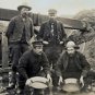 ALASKA GOLD RUSH MINING GOLD BULLION MINERS PANNING SILT PROSPECTING PHOTO 1800S