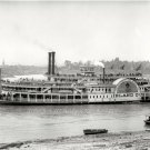 Ohio River Coney Island Queen Sidewheeler Passenger Boat Nautical Theme Photo