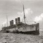 WW1 Imperial German Navy Passenger Liner Steam Ship Norfolk Naval Yard Photo