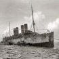 WW1 Imperial German Navy Passenger Liner Steam Ship Norfolk Naval Yard Photo