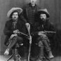 OUTLAWS GUN FIGHTERS BANK ROBBERS TRAIN HOLD UPS BANDITS DODGE CITY 1870'S PHOTO