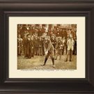 HARRY VARDON OLD TOM MORRIS FRAMED GOLF PHOTO 1900 ROYAL ST ANDREWS SCOTLAND