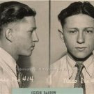 Clyde Barrow Gangster Robber Murderer Texas Ranger Rare Police Mugshot Photo