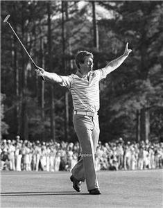 Tom Watson 1977 Masters Win Golf Photo Augusta National