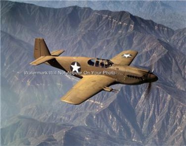 World War Two Korean P-51 Mustang Fighter Bomber Plane 1942 Photo American Pride