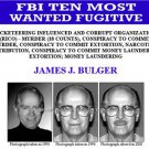 Whitey Bulger Gangster Organized Crime Illegal Gambling FBI Most Wanted Photo