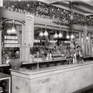 Old Time Peoples Drug Store Soda Fountain Lunch Counter Ice Cream Sundaes Photo