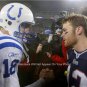 PEYTON MANNING & TOM BRADY NFL FOOTBALL PHOTO