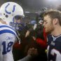 PEYTON MANNING & TOM BRADY NFL FOOTBALL PHOTO