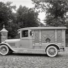 Vintage 1924 Lincoln Ford Motor Company Automobile Burial Funeral Hearse Photo