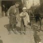 BROTHERS SELLING NEWSPAPERS IN DALLAS TEXAS VINTAGE 1913 PHOTO CLASSIC