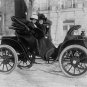 1907 CAR PHOTO NEW YORK CITH PHOTO LADIES TRANSPORTATION WINTER CONVERTABLE