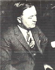 Dion O'Banion Al Capone Enemy Irish American Mobster Chicago Prohibition Photo