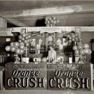 Glass Bottle Orange Crush Show Display Soda Vintage Carbonated Soft Drink Photo