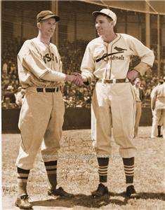 LEFTY GROVE & DIZZY DEAN BASEBALL PHOTO
