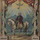 POLITICAL CAMPAIGN POSTER PHOTO ZACHARY TAYLOR CANDIDATE PRESIDENT UNITED STATES