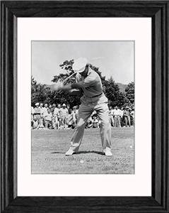 Ben Hogan Greatest  Downswing Framed Golf Photo Ever