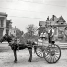 NOSTALGIC NEW ORLEANS MILK WAGON 1903 PHOTO STREET MERCHANTS HOME OF MARDI GRAS